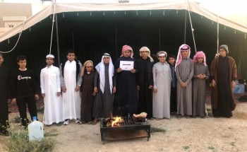 متوسطة سهل بن قيس بالرياض تُقيم حفل الخيمة الشعبية لطلابها