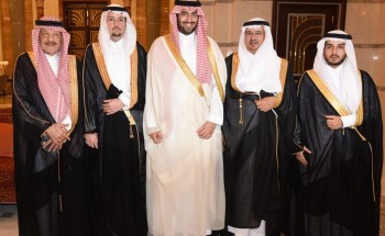 شاولي يحتفل بعقد قران ابنته على سلطان العجو بجدة