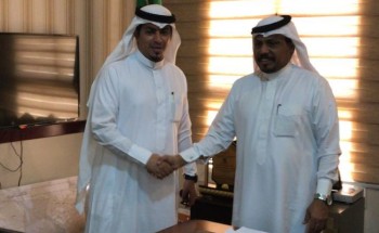 مكتب التعليم بـبـيش يعايد المحافظ ويقدم آليه عمل التعليم باحتفال اليوم الوطني