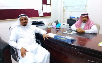 المساعد للشؤون المدرسية بتعليم ضمد يزور مدرسة الطاهرية