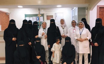 فريق همسات الثقافي بالاحساء يقوم بزيارة مستشفى المانع