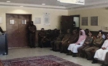 مدير شرطة رابغ يكرّم المتميزين بشرطة المحافظة