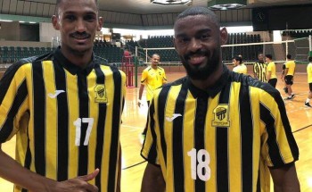 نادي الإتحاد يدعم فريق الطائرة بنجمي الأهلي