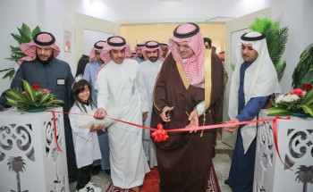 سمو محافظ حفرالباطن يدشن عدد من المشاريع التطويرية في صحة حفرالباطن