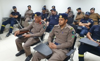 معرض توعوي عن أضرار المخدرات بإدارة الدفاع المدني بمحافظه رياض الخبراء