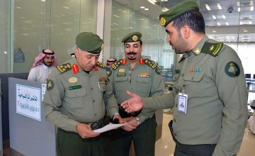 العميد “عبدالله بن راجح المشيخي” يتفقد جوازات منطقة حائل وفروعها!