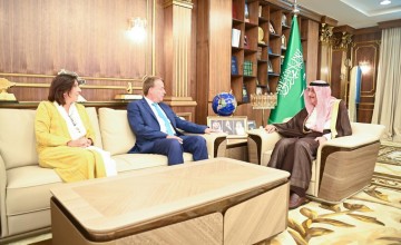 سمو أمير جازان يستقبل سفير جمهورية ألمانيا الاتحادية لدى المملكة ..