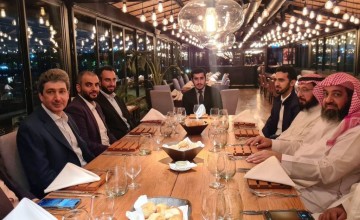 بالصور ..سفير خادم الحرمين الشريفين لدى جمهورية الارجنتين يقيم حفل عشاء لوكيل وزارة الشؤون الاسلامية