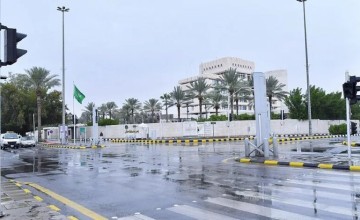 مع استمرار فرص هطول الأمطار.. مدينة حائل تشهد حالة من الأمطار