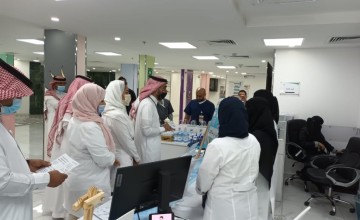 إقامة فعالية مضادات الميكروبات بمستشفى  العزيزية للاطفال بجدة