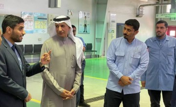 سعادة نائب المحافظ  لسياسات التدريب والجودة يتفقد التدريب التقني والمهني بمنطقة جازان