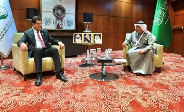 الدكتور الربيعة يلتقي مفوض الاتحاد الأوروبي لإدارة الأزمات