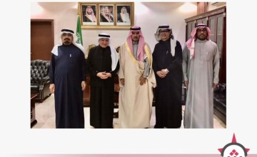 محافظ الزلفي يلتقي في مكتبه برئيس مجلس إدارة اللجنة الثقافية بالمحافظة سليمان بن تركي العصيمي