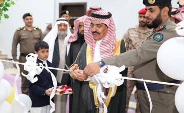 وكيل محافظ تيماء يدشن معرض الدفاع المدني بالمحافظة