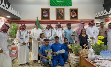 معايدة فريق أمل وعمل التطوعي ورسم الفرحة على وجه الجميع