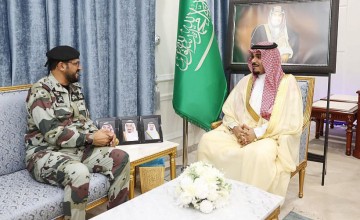 سمو نائب أمير نجران يستقبل قائد قوة الطوارئ الخاصة بالمنطقة
