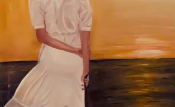 “الغروب” لوحة فنية واقعية للأستاذة العنود الحمزي