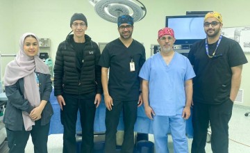 في حالة وصفت  بالنادرة.. “ولادة الدمام” ينجح  في استئصال ورم بتفرعات القصبة الهوائية لانقاذ طفلة رضيعة