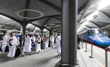 وصول أُوَل طلائع الحجاج عبر رحلات قطار الحرمين السريع