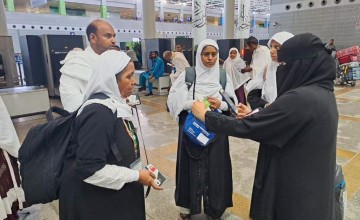 “الشؤون الإسلامية” توزع أكثر من 200 ألف مطوية دعوية للحجاج القادمين عبر مطار الملك عبدالعزيز الدولي بجدة