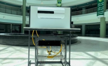 مهندسون من جامعة جازان يطورون مكيف كهروحراري يعمل بالطاقة المتجدد