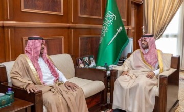 نائب أمير حائل يستقبل رئيس وأعضاء جمعية جاه لإصلاح ذات البين بالمنطقة