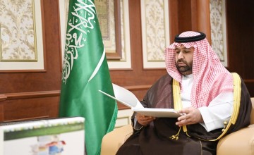 سمو أمير جازان بالنيابة يستقبل مدير فرع المركز الوطني للرقابة على الالتزام البيئي