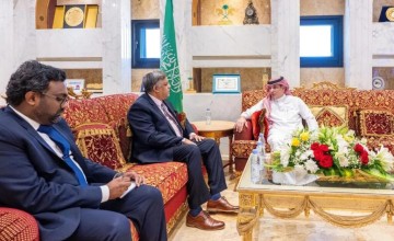 رئيس هيئة الإذاعة والتلفزيون يلتقي سفير الهند لدى المملكة