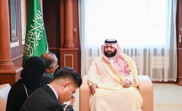 سمو نائب أمير منطقة جازان يستقبل القنصل العام لجمهورية سنغافورة لدى المملكة