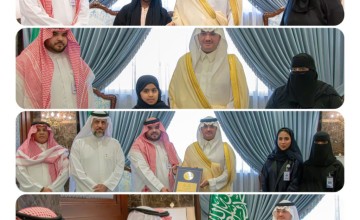 سمو محافظ الأحساء يستقبل الأطفال المتعافين من مرض السرطان