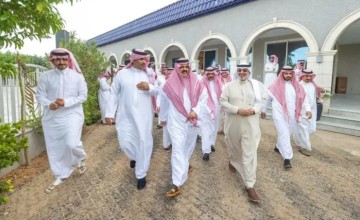 أمير منطقة حائل يزور أول أكاديمية ومربط مرخص من الاتحاد السعودي للفروسية بالمنطقة