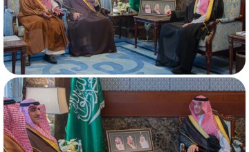 سمو محافظ الأحساء يستقبل وكيل وزارة الشؤون البلدية والقروية والإسكان للتوطين