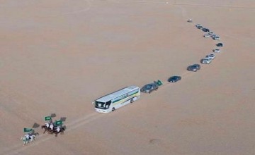 فريق هُمام التطوعي ينفذ مبادرة ” زرع الشتلات ونثر البذور” في فيضة حسناء الفاو بحفر الباطن