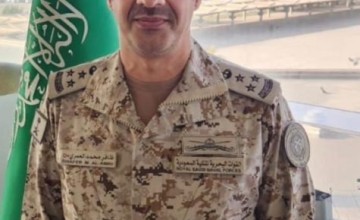 ترقية ظافر بن محمد العمري الى رتبة عميد بحري