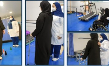 إنهاء معاناة عشرينية دامت مايقارب العام من الكرسي المتحرك إلى المشي بشكل طبيعي