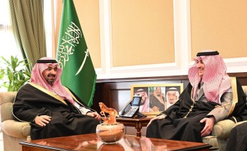 نائب أمير منطقة تبوك يستقبل المشرف العام على البرنامج الوطني للتنمية المجتمعية في المناطق
