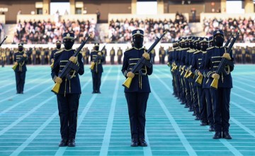 كلية الملك فهد الأمنية تقيم حفل تخريج الدورة التأهيلية للفرد الأساسي الـ5 للنساء بكلية الملك فهد الأمنية