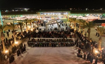 إقبال من المتسوقين والزوار على منتجات مهرجان تمور الجوف