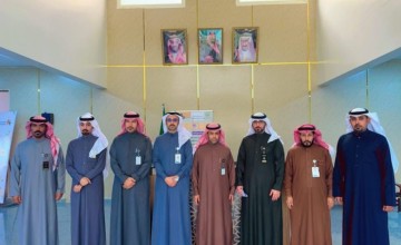 فريق طبي من تجمع حفر الباطن الصحي يزور مركز التأهيل الشامل بحفر الباطن