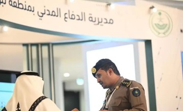 مدني تبوك يختتم فعاليات معرضه التقني “بالتقنية نسعى لحمايتكم”