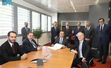 الحقيل يبحث مع رؤساء عدد من الشركات الإسبانية فرص التعاون في مجالات البنى التحتية والتشييد والبناء