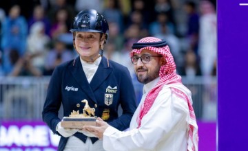 بعد تتويجه بلقب كأس العالم للترويض ..  باتريك كيتل: ذكرياتي مع جمهور الرياض لن تنسى