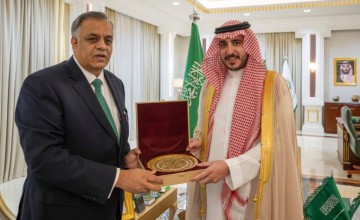 أمير منطقة الجوف يستقبل سفير الهند لدى المملكة