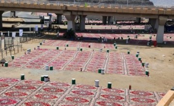 تنفيذية أفريقيا غير العربية نتفقد مخيمات إثراء الخير