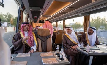 الأمير عبدالعزيز بن سعود يتفقد عددًا من المشاريع التطويرية في المشاعر المقدسة