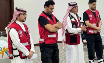فرع الهلال الأحمر بمحافظة طريف يقيم ندوة تثقيفية تعريفية للمتطوعين