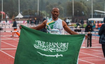 أبطال من السعودية  يحققون انجازات في بطولة العالم لألعاب القوى للأساتذة في السويد