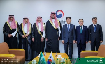 سمو أمين منطقة الرياض يلتقي وزير الأراضي والبنية التحتية والنقل بجمهورية كوريا الجنوبية