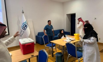 مستشفى الملك فهد والعزيزية للاطفال يطلقا حملتهما للتطعيم عن الانفلونزا الموسمية بجدة