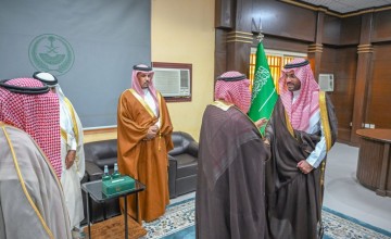 ‎نائب أمير منطقة حائل يزور محافظة الشملي ويلتقي بالأهالي
